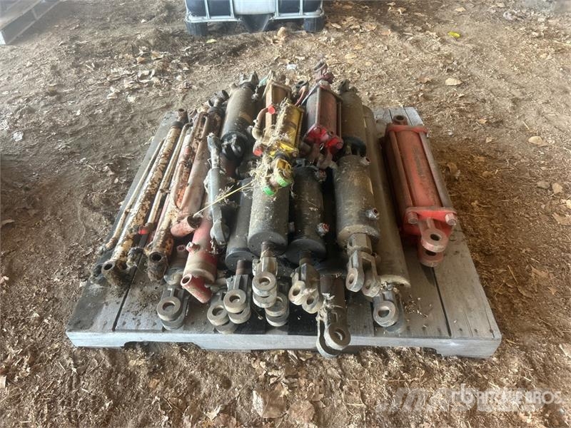 Quantity of (23) Assorted Hydraulic Cylinders Other components