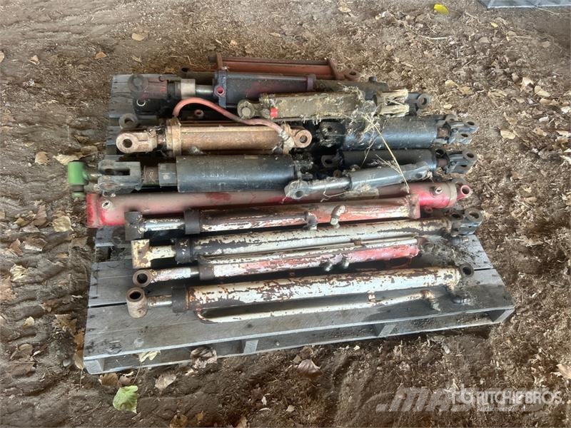 Quantity of (23) Assorted Hydraulic Cylinders Other components