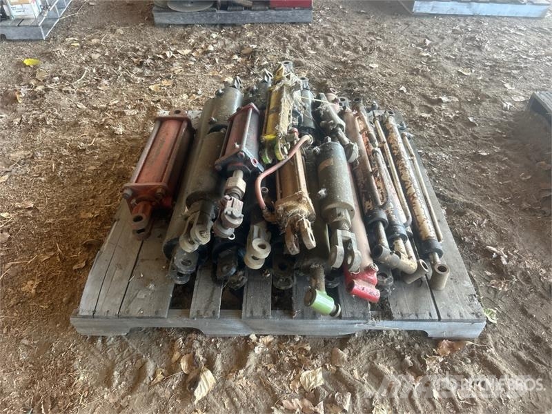 Quantity of (23) Assorted Hydraulic Cylinders Other components