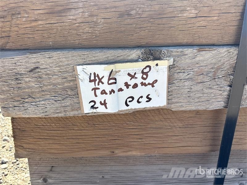 Quantity of (24) 4 in x 6 in x 8 ft Lumber Drugi deli
