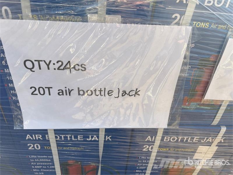 Quantity of (24) BYT ABTJK20 20 ton Air/Hydraulic Andere Zubehörteile