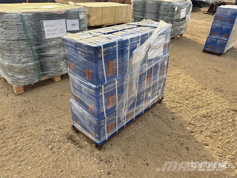  Quantity of (24)  BYT ABTJK20 20 ton Air/Hydraulic مكونات أخرى