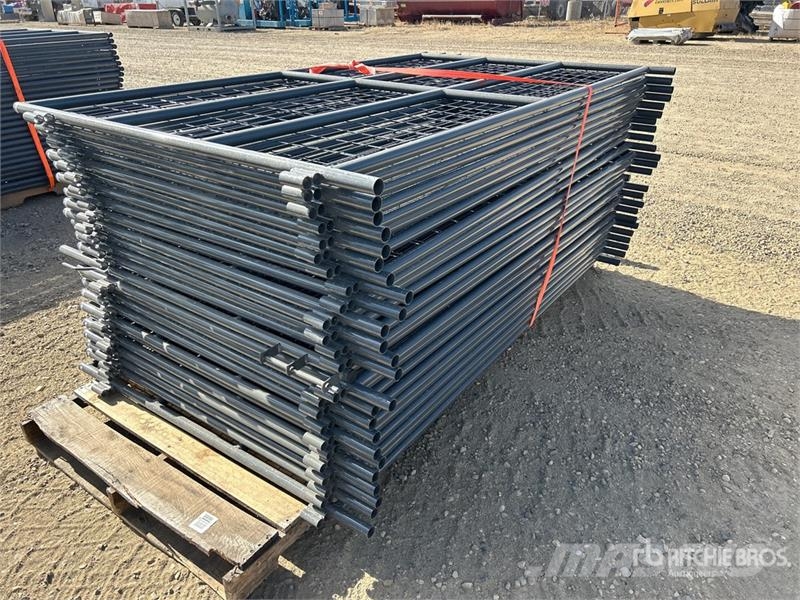 Quantity of (24) BYT MSPP07 7 ft Mesh Livestock P Оборудование для животноводческих ферм