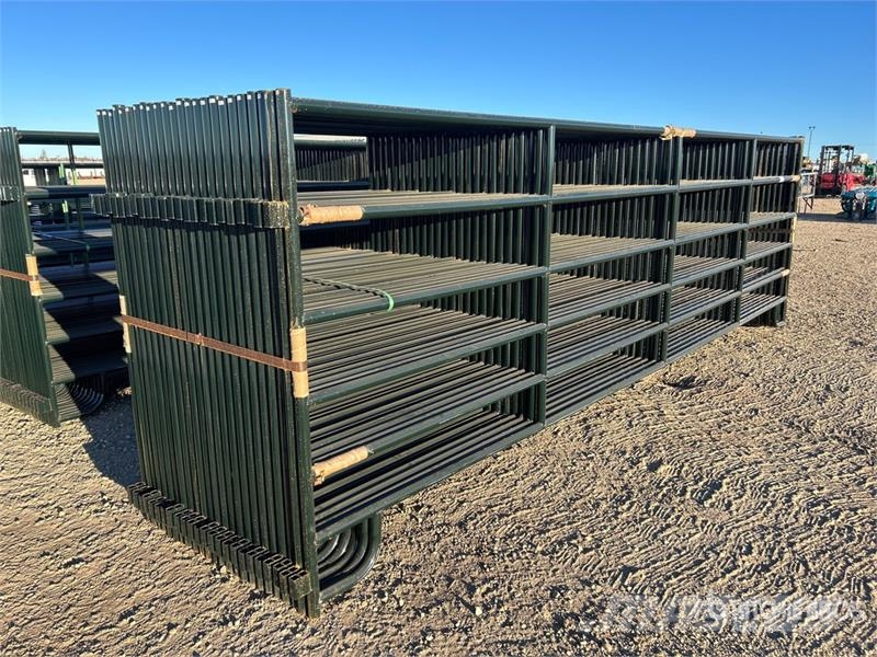 Quantity of (24) BYT PNL180 5 ft 6 in High 6 Rail Оборудование для животноводческих ферм