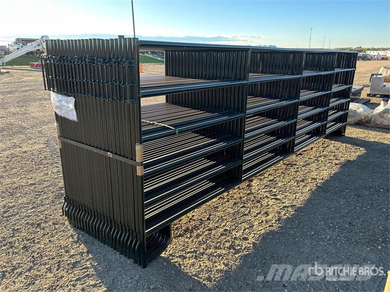 Quantity of (24) BYT PNL180 5 ft 6 in High 6 Rail Оборудование для животноводческих ферм