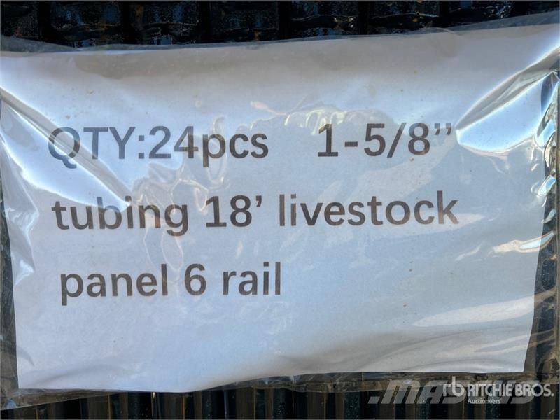  Quantity of (24)  BYT PNL180 5 ft 6 in High 6 Rail Muut karjatalouskoneet ja lisävarusteet