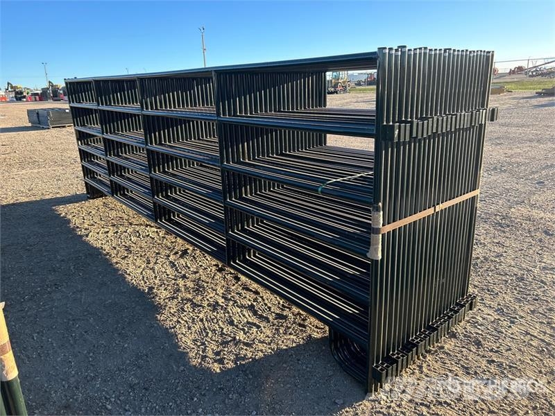 Quantity of (24) BYT PNL180 5 ft 6 in High 6 Rail Оборудование для животноводческих ферм