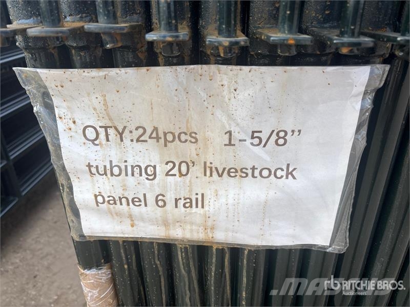  Quantity of (24)  BYT PNL200 5 Ft 6 In High 6 Rail Muut karjatalouskoneet ja lisävarusteet