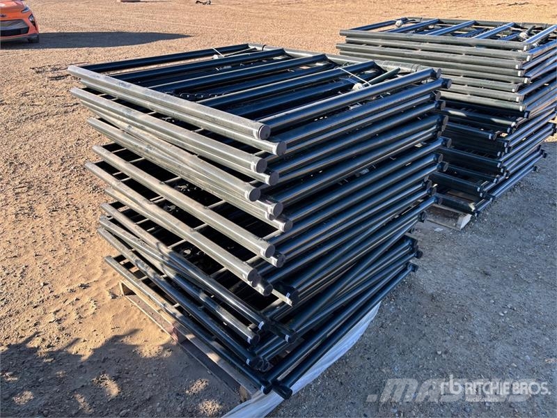 Quantity of (24) BYT RG04 4 ft Ranch Livestock Ga Оборудование для животноводческих ферм
