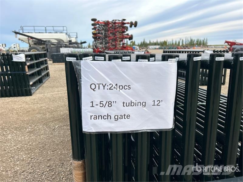 Quantity of (24) BYT RG12 12 ft Livestock Gate (U Muu farmitehnika ja tarvikud