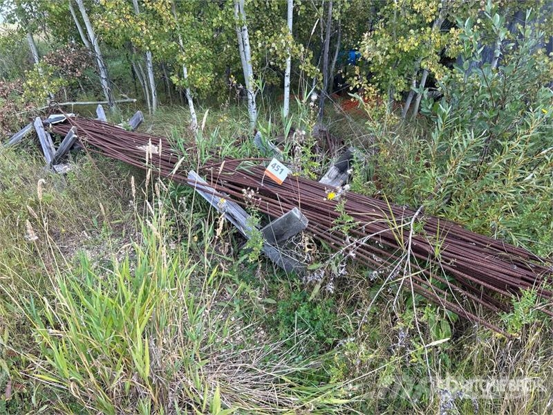 Quantity of (25) 20 ft x 5/8 in Rebar Schaber