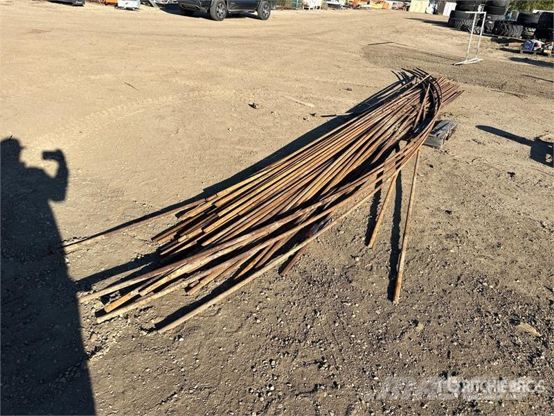 Quantity of 25 ft Lengths Ice Lug Stock Steel Andre komponenter