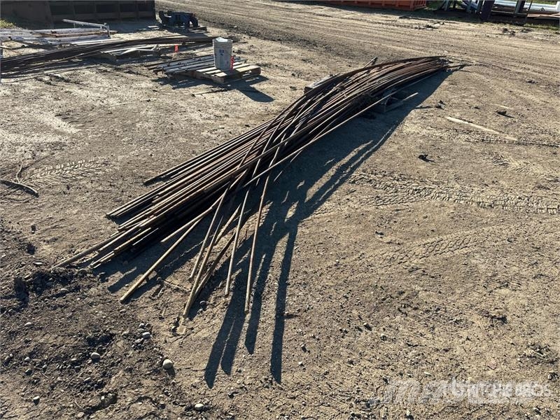 Quantity of 25 ft Lengths Ice Lug Stock Steel Andre komponenter