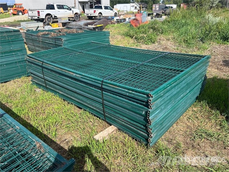  Quantity of (27) 118 in x 70 in Powder Coated Temp Ďalšie komponenty