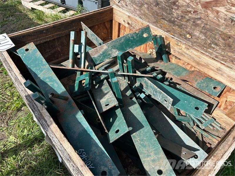 Quantity of (28) 118 in x 70 in Powder Coated Temp Other components