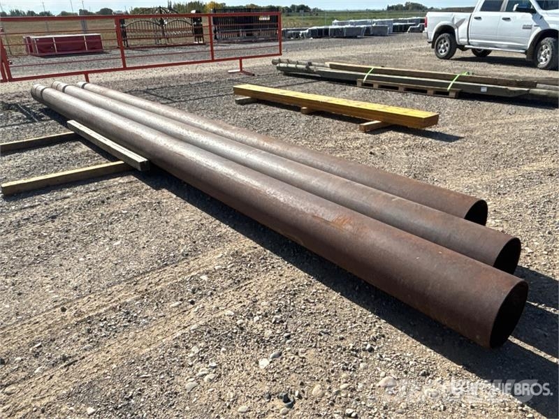  Quantity of (3) 12 in x 25 ft Heavy Wall Pipe Vanningssystem