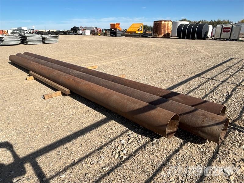  Quantity of (3) 12 in x 25 ft Heavy Wall Pipe Vanningssystem