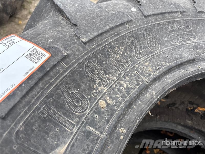  Quantity of (3) 16.9R28 Tires Gume, točkovi i felne