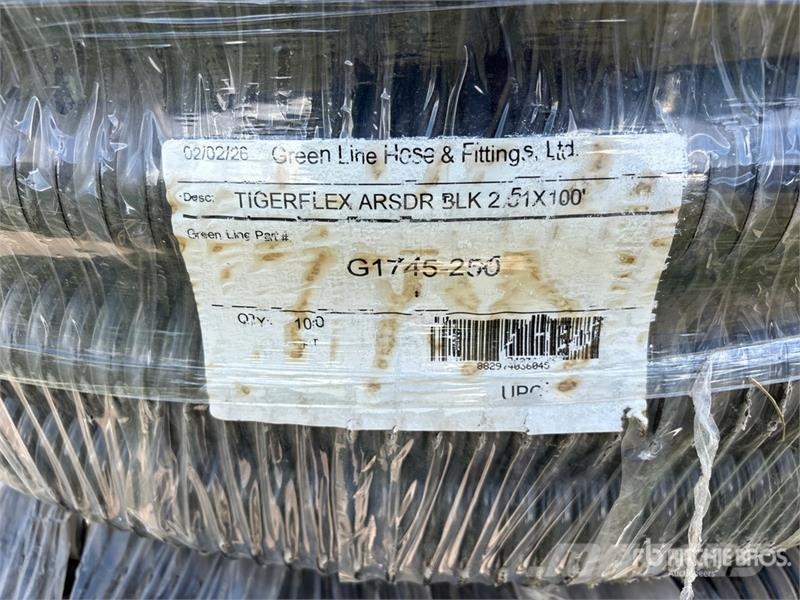  Quantity of (3) 2.5 in Air Drill Hose (Unused) ماكينات زراعية - غير ذلك