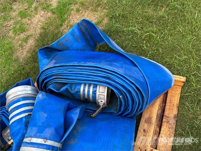 Quantity of (3) 6 in Lay Flat Hose Drugi deli