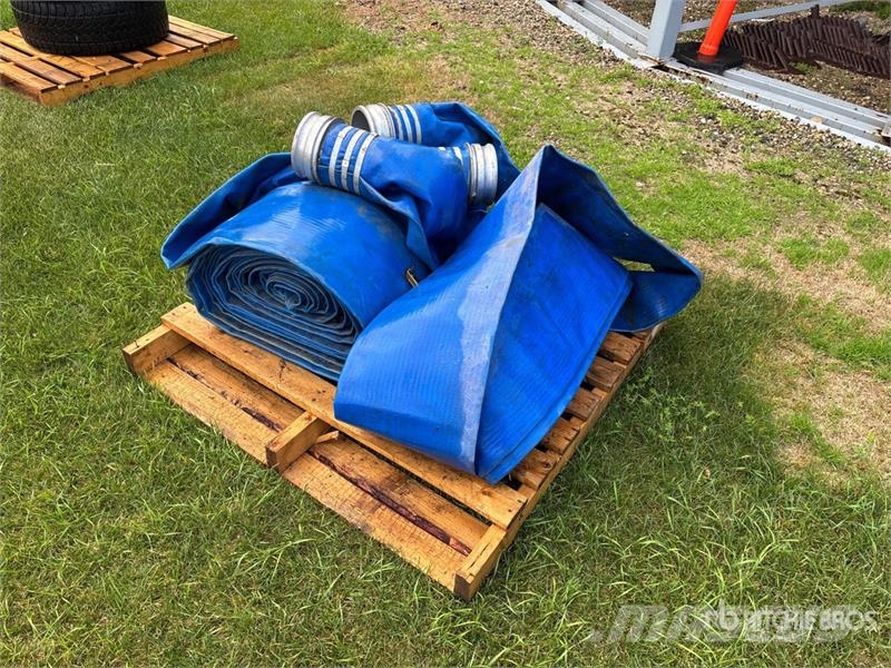 Quantity of (3) 6 in Lay Flat Hose Drugi deli