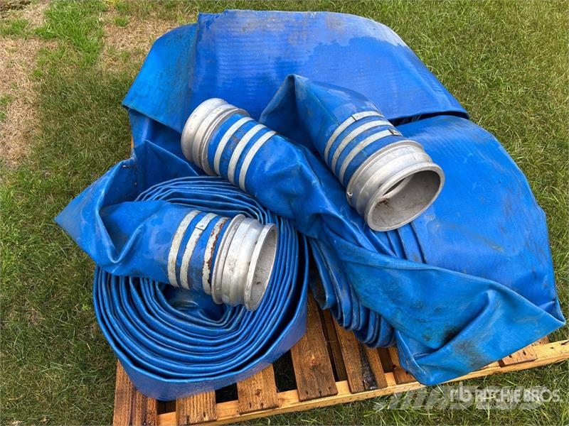 Quantity of (3) 6 in Lay Flat Hose Drugi deli