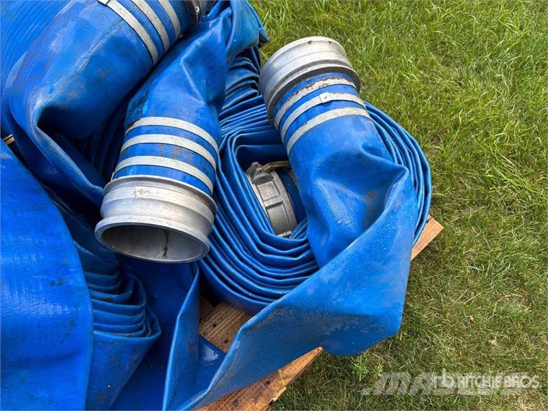 Quantity of (3) 6 in Lay Flat Hose Drugi deli