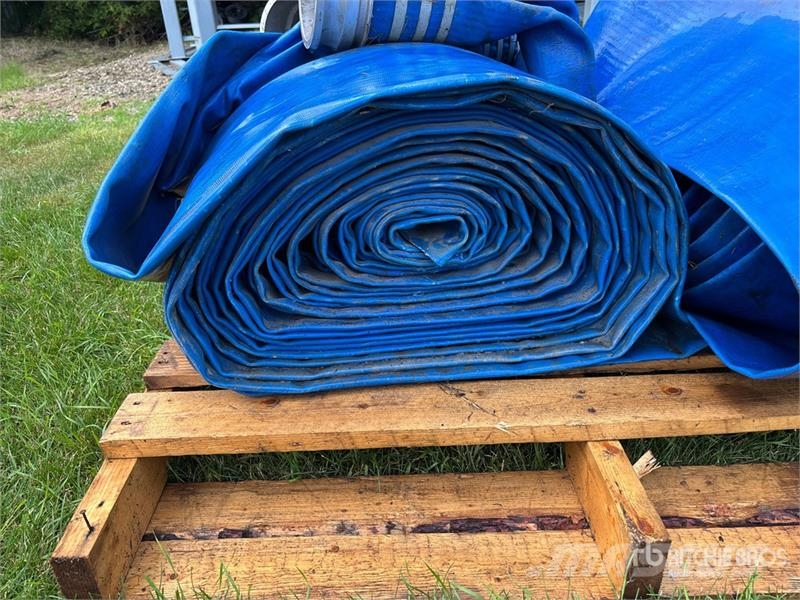 Quantity of (3) 6 in Lay Flat Hose Drugi deli