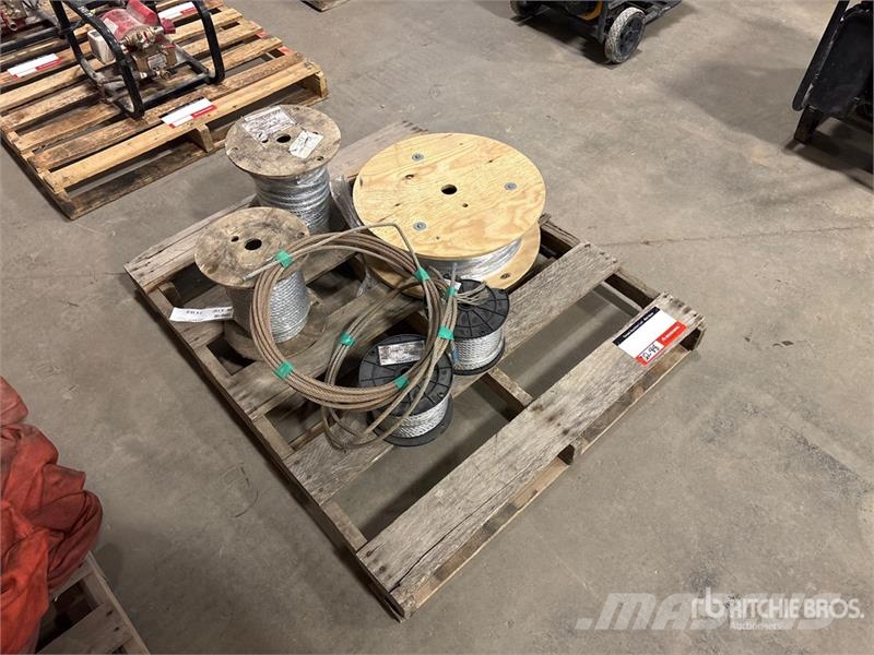 Quantity of 3/8 in Miscellaneous Steel Cable (Unus مكونات أخرى