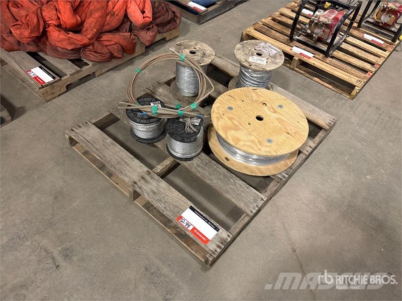 Quantity of 3/8 in Miscellaneous Steel Cable (Unus مكونات أخرى
