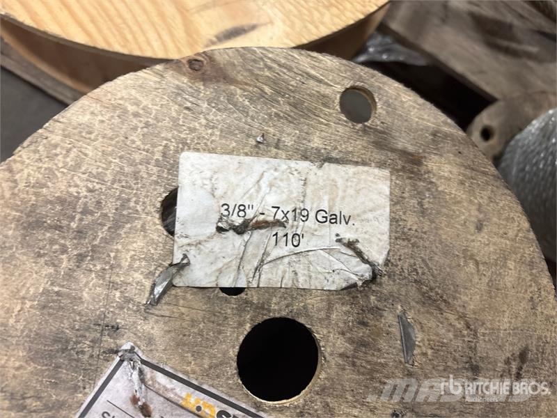 Quantity of 3/8 in Miscellaneous Steel Cable (Unus مكونات أخرى