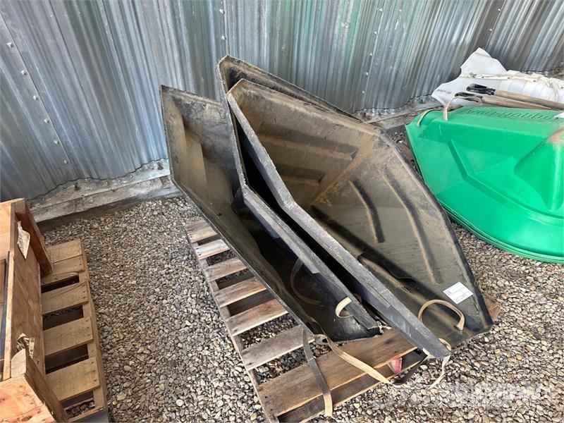 Quantity of (3) 9 in Poly Hopper Crop processing and storage units/machines - Others