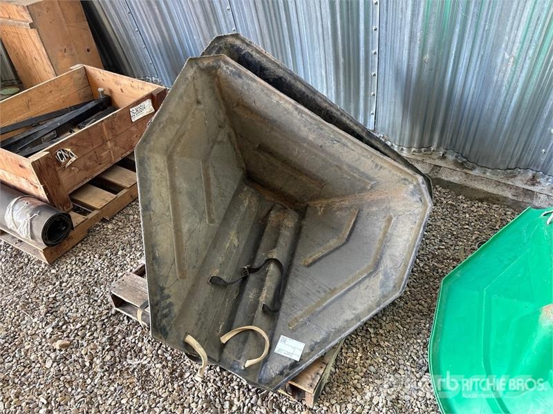  Quantity of (3) 9 in Poly Hopper Crop processing and storage units/machines - Others
