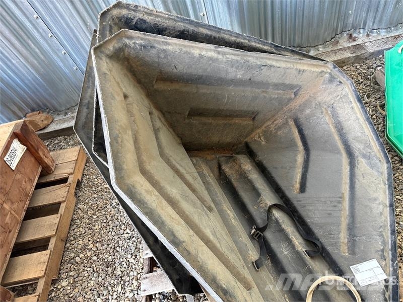  Quantity of (3) 9 in Poly Hopper Crop processing and storage units/machines - Others