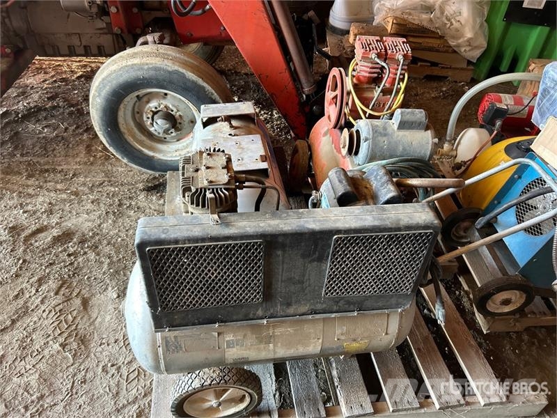 Quantity of (3) Air Compressor (Inoperable) Kiti naudoti statybos komponentai