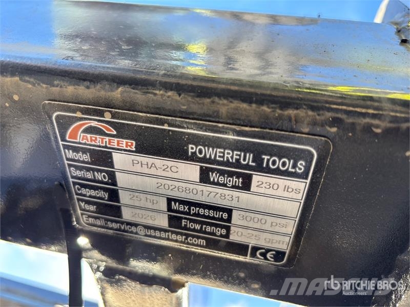 Quantity of (3) ARTEER PHA-2C-3 Skid Steer 3-Poin Other components