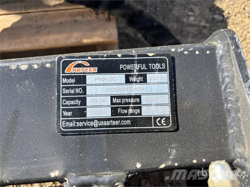 Quantity of (3) ARTEER PHA-2C-3 Skid Steer 3-Poin Other components