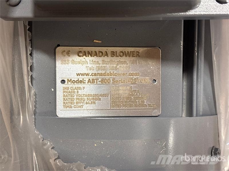  Quantity of (3) Atlantic ABT600 Industrial Blower  Drugi deli