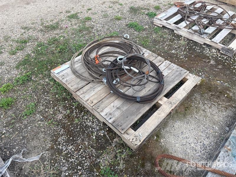 Quantity of (3) Cable Sling Rigging Delovi i oprema za kran