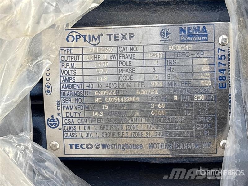 Quantity of (3) Electric Motor Industriemaschinen
