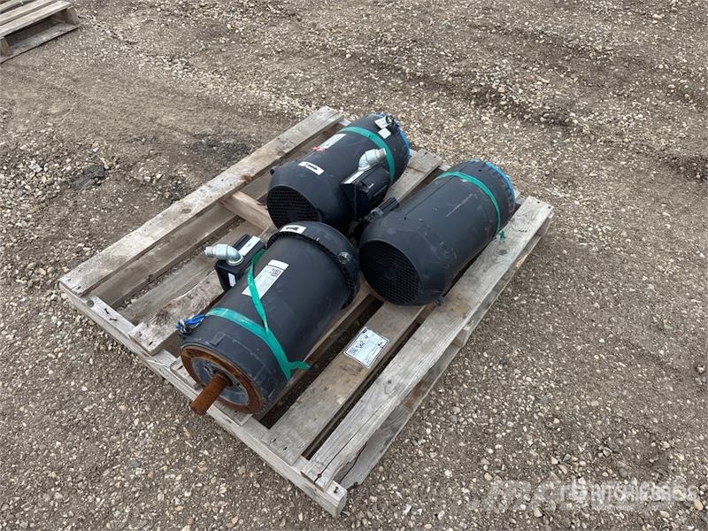 Quantity of (3) Electric Motor Moteur Industriel