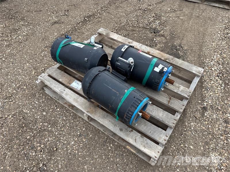 Quantity of (3) Electric Motor Moteur Industriel