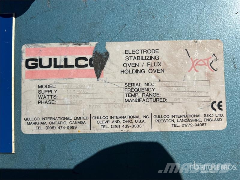 Quantity of (3) Electrode Stabilizing Oven/Flux Ho Muud põllumajandusmasinad