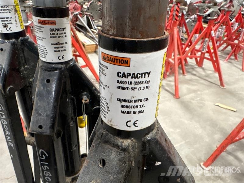  Quantity of (3) Fat Jack Pipe Stand Pipeline Ausrüstung