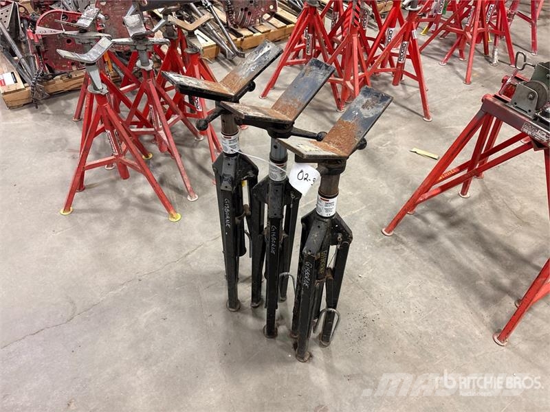  Quantity of (3) Fat Jack Pipe Stand Pipeline Ausrüstung