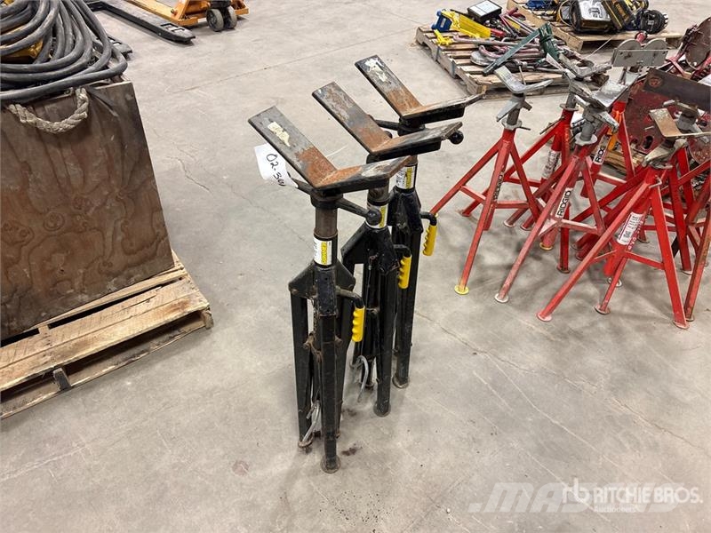  Quantity of (3) Fat Jack Pipe Stand Pipeline Ausrüstung