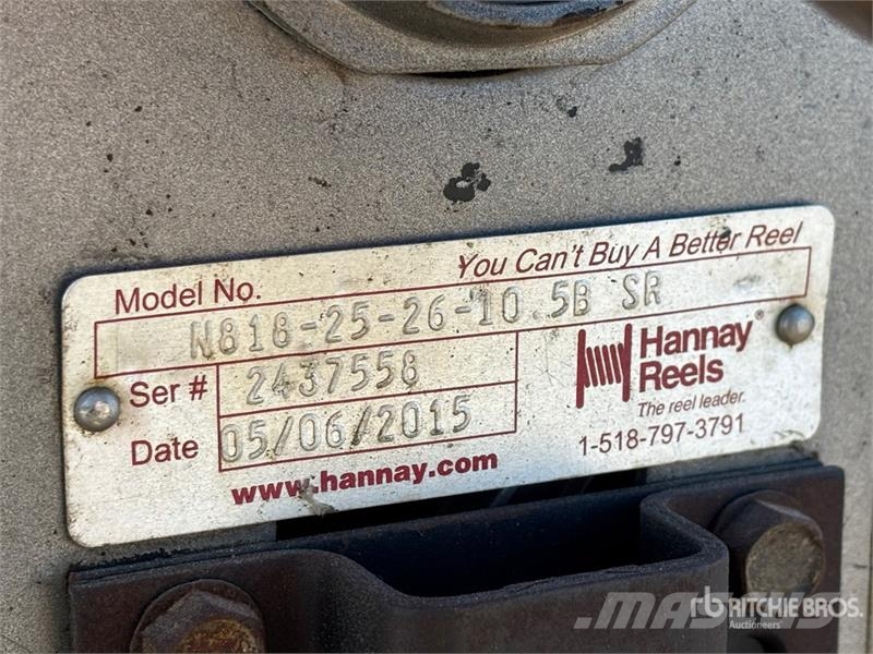 Quantity of (3) Hanway Retractable Fuel Hose Reels Sonstige Baumaschinen
