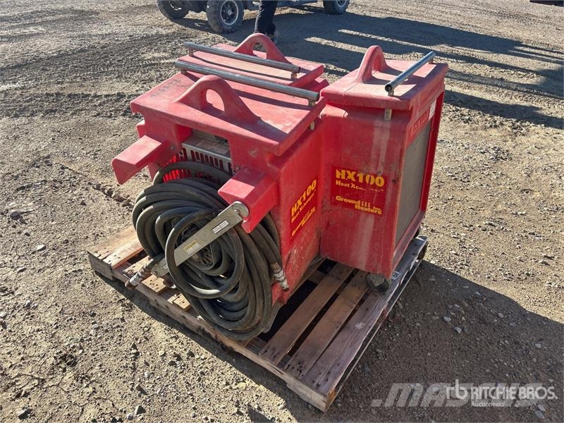  Quantity of (3) Heat Xchanger HX100 Ground Heater Heating and thawing equipment