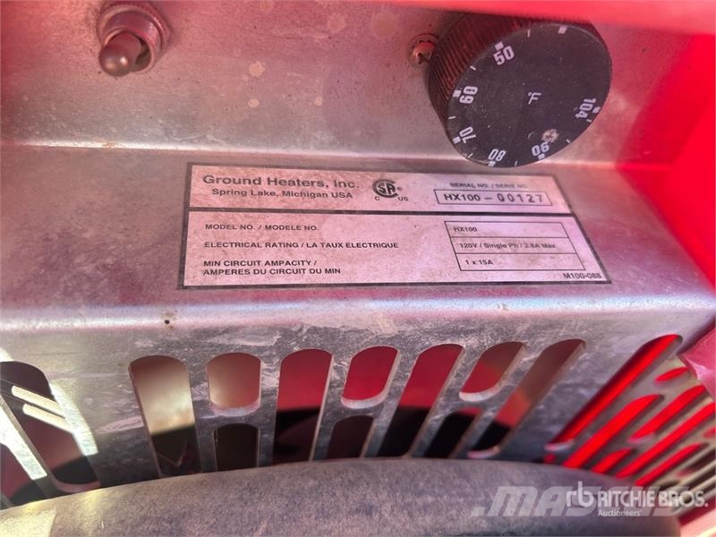  Quantity of (3) Heat Xchanger HX100 Ground Heater Heating and thawing equipment