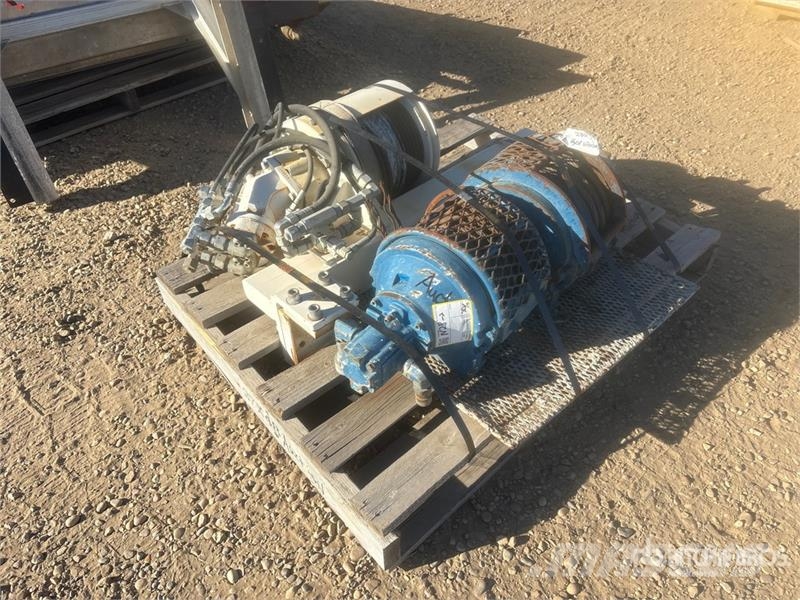 Quantity of (3) Hydraulic Winch Seilwinden, Bauaufzüge und Lastenaufzüge